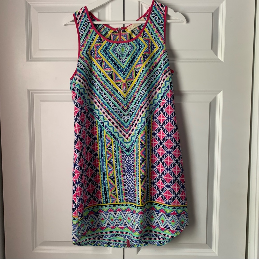 Colorful tank dress